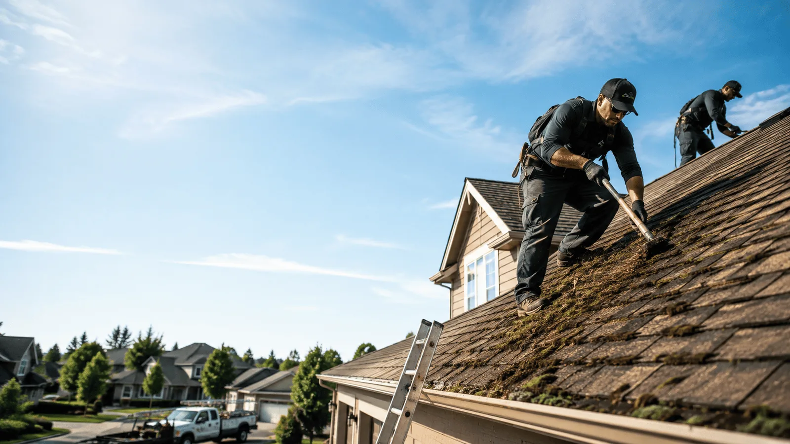 Roof Moss Removal in Braidwood, IL near me